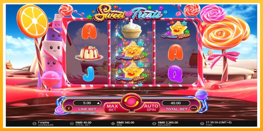 Máquina de jogos Sweet Treats - chance de ganhar dinheiro, foto 4