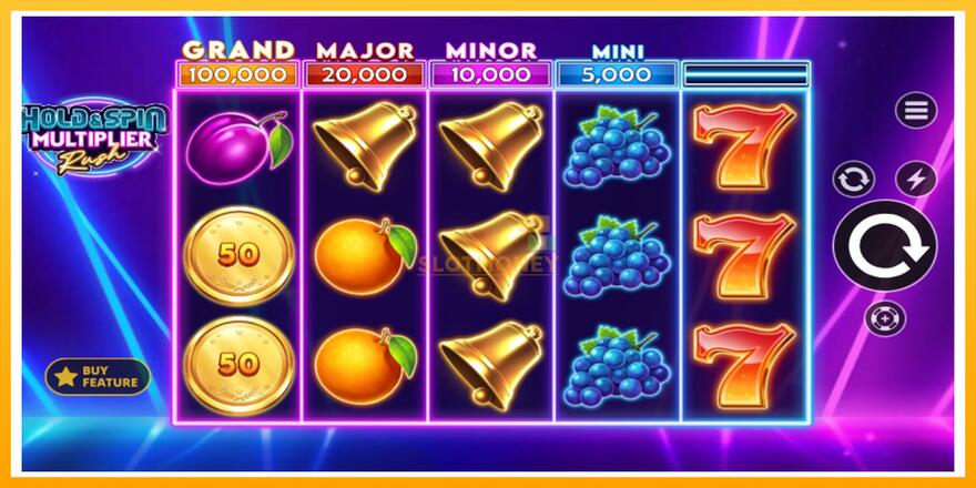 Máquina de jogos Hold & Spin Multiplier Rush - chance de ganhar dinheiro, foto 2