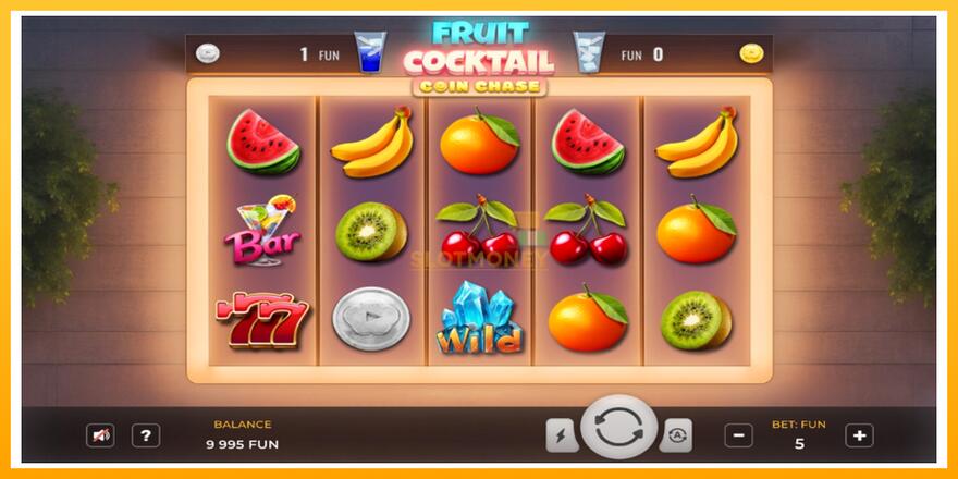 Máquina de jogos Fruit Cocktail Coin Chase - chance de ganhar dinheiro, foto 1