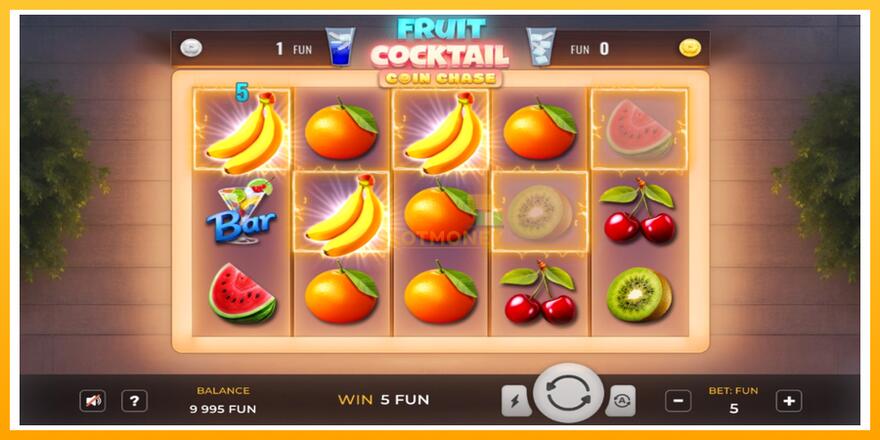 Máquina de jogos Fruit Cocktail Coin Chase - chance de ganhar dinheiro, foto 2