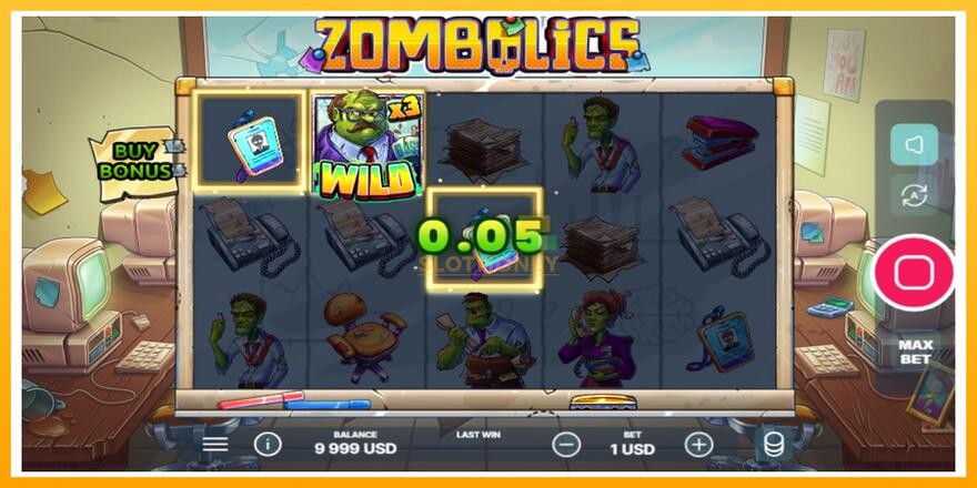 Máquina de jogos Zombolics - chance de ganhar dinheiro, foto 2