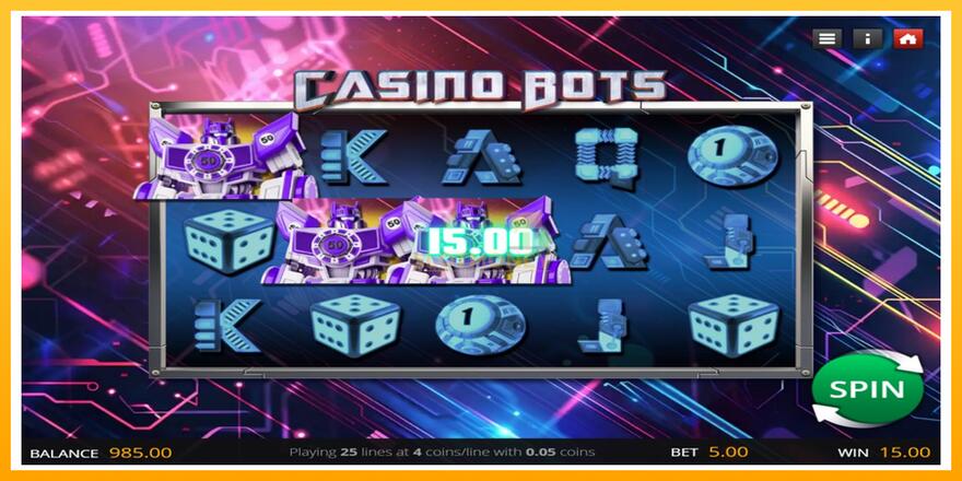 Máquina de jogos Casino Bots - chance de ganhar dinheiro, foto 2