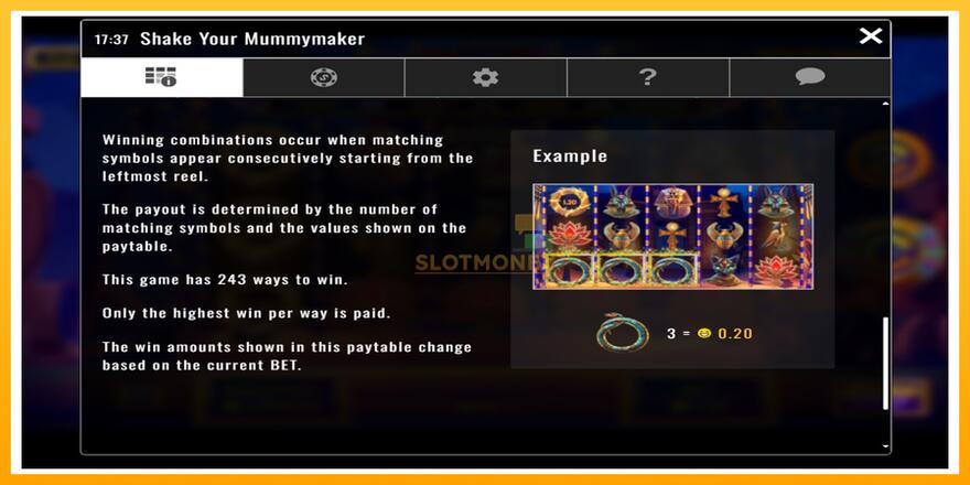 Máquina de jogos Shake Your Mummymaker - chance de ganhar dinheiro, foto 6