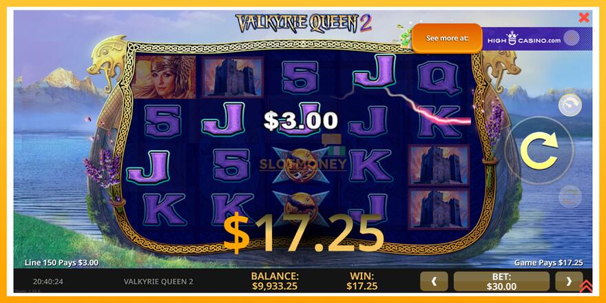 Máquina de jogos Valkyrie Queen 2 - chance de ganhar dinheiro, foto 3