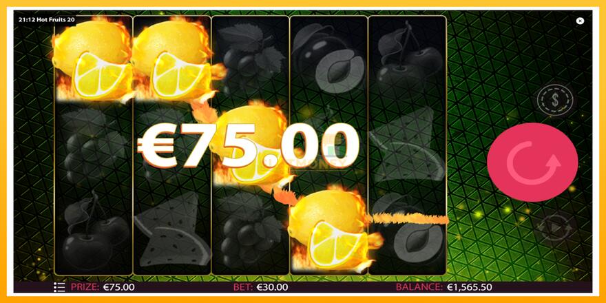 Máquina de jogos Hot Fruits 20 - chance de ganhar dinheiro, foto 4