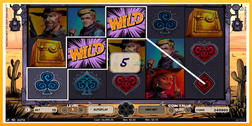 Máquina de jogos Wild Wild West - chance de ganhar dinheiro, foto 3