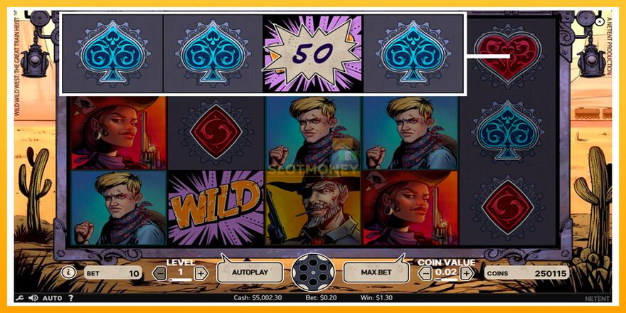 Máquina de jogos Wild Wild West - chance de ganhar dinheiro, foto 5