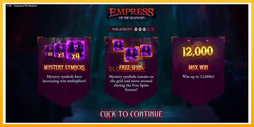 Máquina de jogos Empress of the Shadows - chance de ganhar dinheiro, foto 1