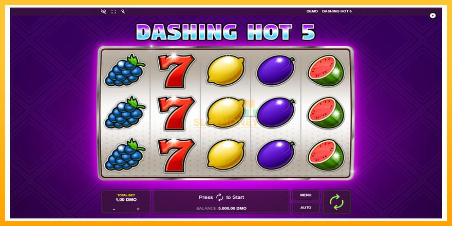 Máquina de jogos Dashing Hot 5 - chance de ganhar dinheiro, foto 1