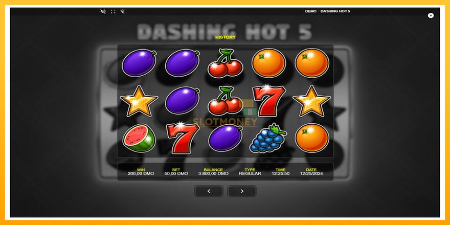 Máquina de jogos Dashing Hot 5 - chance de ganhar dinheiro, foto 7