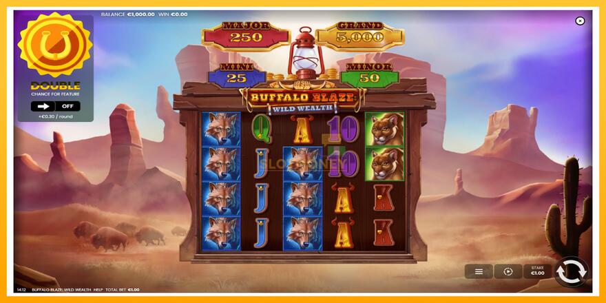 Máquina de jogos Buffalo Blaze: Wild Wealth - chance de ganhar dinheiro, foto 2