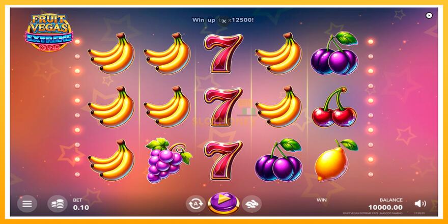 Máquina de jogos Fruit Vegas Extreme x125 - chance de ganhar dinheiro, foto 1