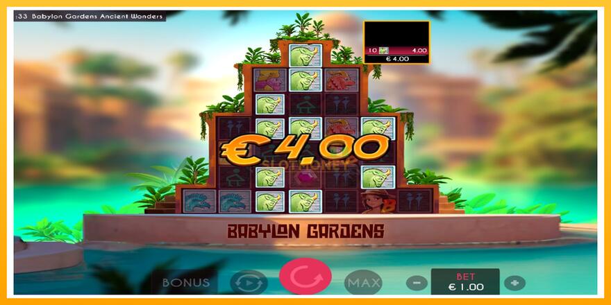 Máquina de jogos Babylon Gardens Ancient Wonders - chance de ganhar dinheiro, foto 2