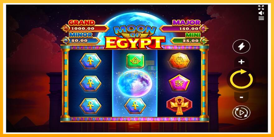 Máquina de jogos Moon of Egypt - chance de ganhar dinheiro, foto 1