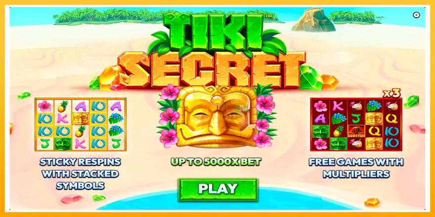 Máquina de jogos Tiki Secret - chance de ganhar dinheiro, foto 1