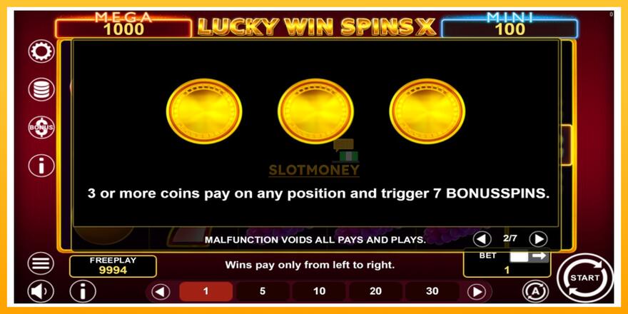 Máquina de jogos Lucky Win Spins X - chance de ganhar dinheiro, foto 5