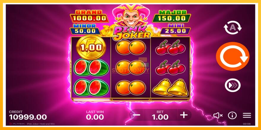 Máquina de jogos Pink Joker - chance de ganhar dinheiro, foto 2