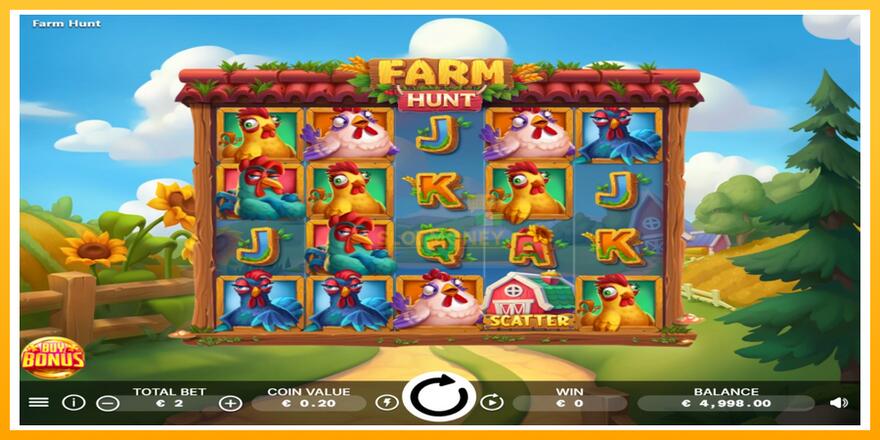 Máquina de jogos Farm Hunt - chance de ganhar dinheiro, foto 2