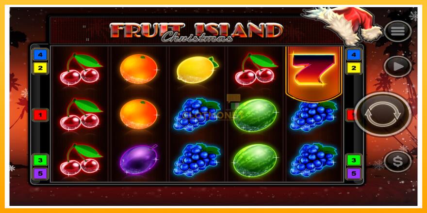 Máquina de jogos Fruit Island Christmas - chance de ganhar dinheiro, foto 1