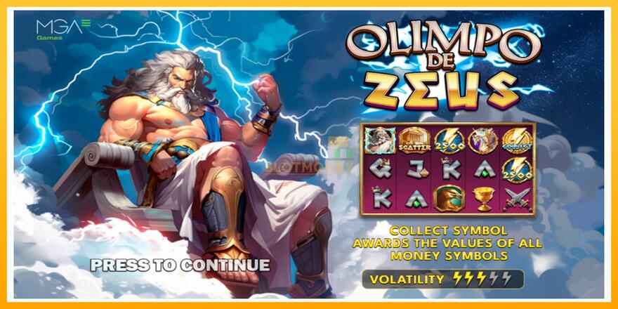 Máquina de jogos Olimpo de Zeus - chance de ganhar dinheiro, foto 1