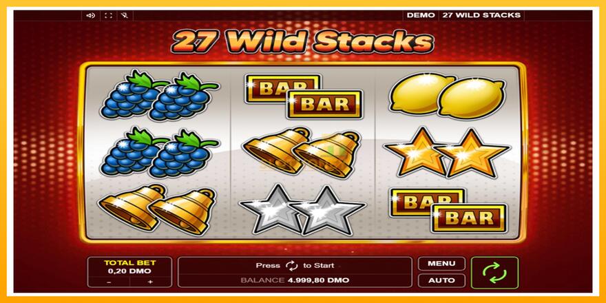 Máquina de jogos 27 Wild Stacks - chance de ganhar dinheiro, foto 1