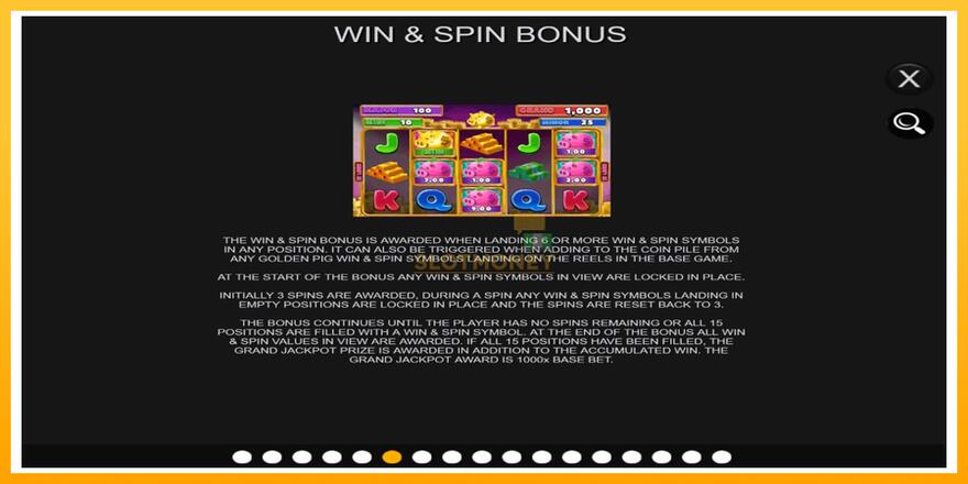 Máquina de jogos Prize Piggy Win & Spin - chance de ganhar dinheiro, foto 6