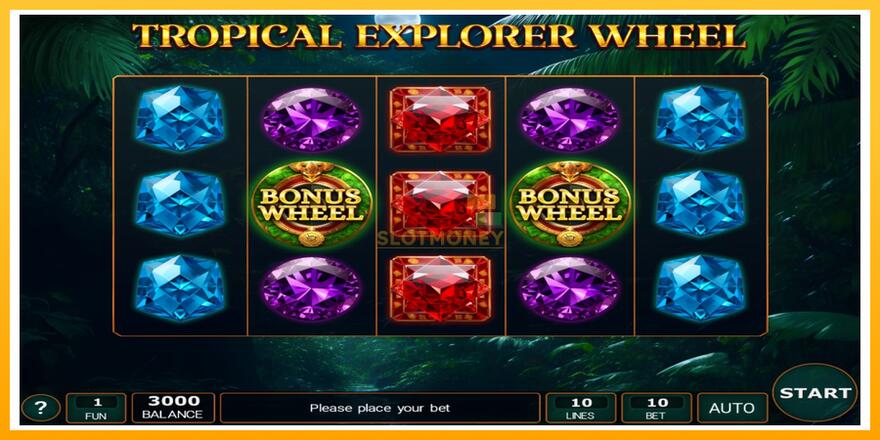 Máquina de jogos Tropical Explorer Wheel - chance de ganhar dinheiro, foto 1