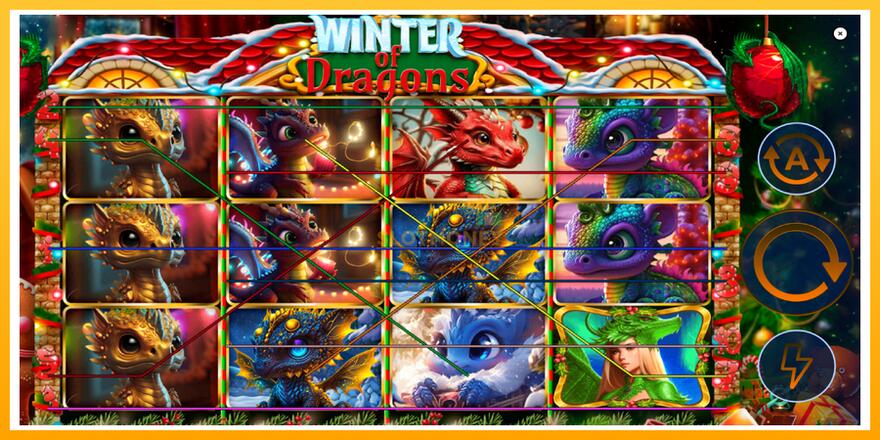 Máquina de jogos Winter of Dragons - chance de ganhar dinheiro, foto 1