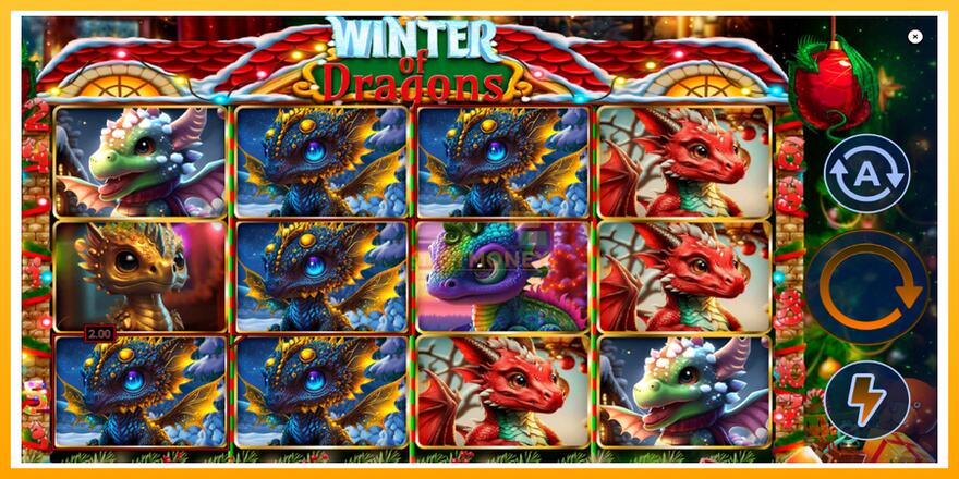 Máquina de jogos Winter of Dragons - chance de ganhar dinheiro, foto 2