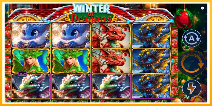 Máquina de jogos Winter of Dragons - chance de ganhar dinheiro, foto 4