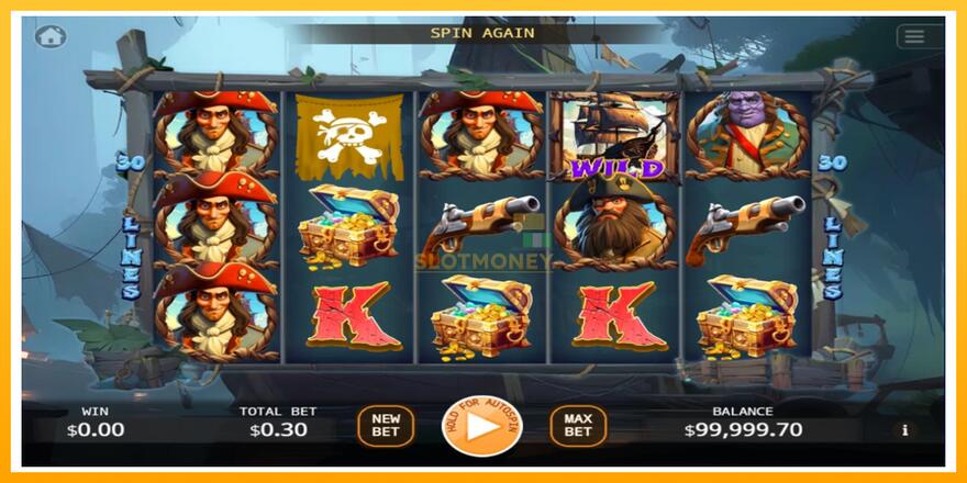 Máquina de jogos Pirates Treasure Quest - chance de ganhar dinheiro, foto 1