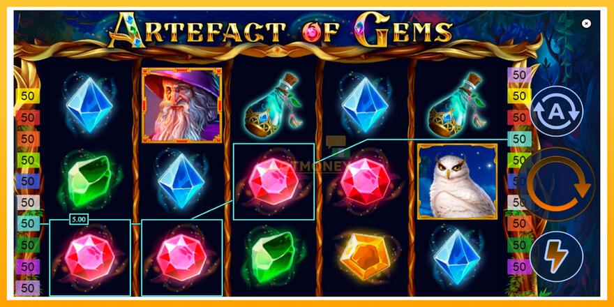 Máquina de jogos Artefact of Gems - chance de ganhar dinheiro, foto 3