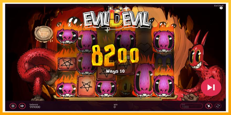 Máquina de jogos Evil Devil - chance de ganhar dinheiro, foto 3