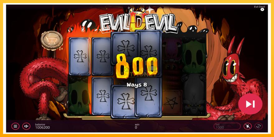 Máquina de jogos Evil Devil - chance de ganhar dinheiro, foto 4