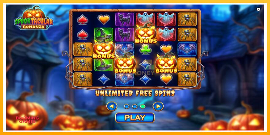 Máquina de jogos Spooktacular Bonanza - chance de ganhar dinheiro, foto 1