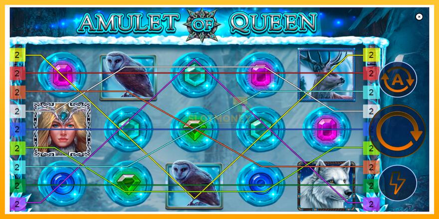 Máquina de jogos Amulet of Queen - chance de ganhar dinheiro, foto 1