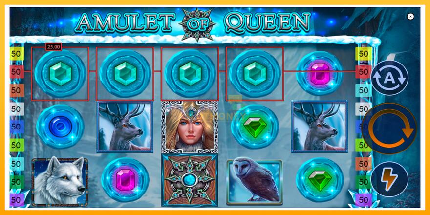 Máquina de jogos Amulet of Queen - chance de ganhar dinheiro, foto 2