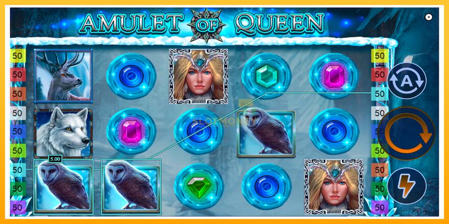 Máquina de jogos Amulet of Queen - chance de ganhar dinheiro, foto 4