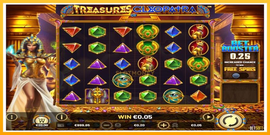 Máquina de jogos Treasures of Cleopatra - chance de ganhar dinheiro, foto 1