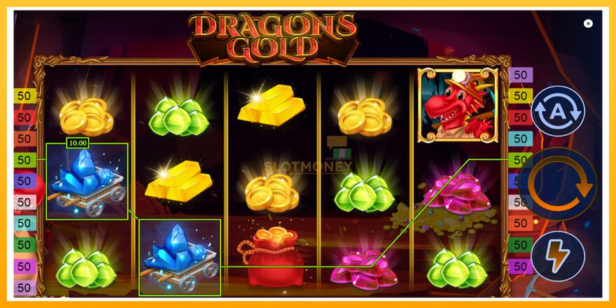 Máquina de jogos Dragons Gold SL - chance de ganhar dinheiro, foto 4