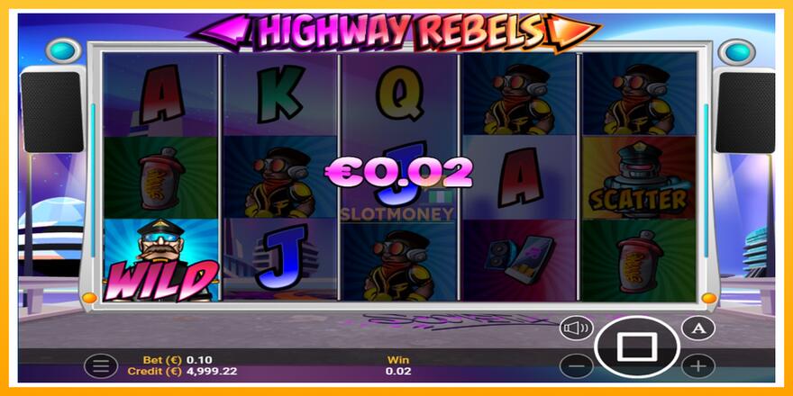 Máquina de jogos Highway Rebels - chance de ganhar dinheiro, foto 3