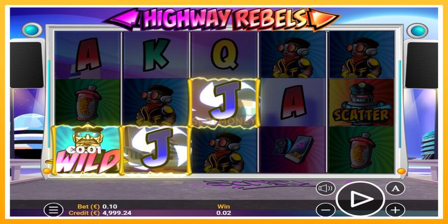 Máquina de jogos Highway Rebels - chance de ganhar dinheiro, foto 4