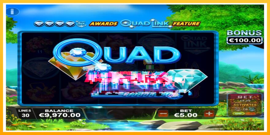 Máquina de jogos Quad Link Red - chance de ganhar dinheiro, foto 2