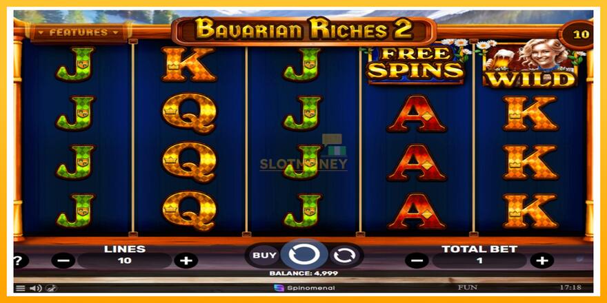 Máquina de jogos Bavarian Riches 2 - chance de ganhar dinheiro, foto 2