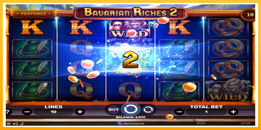 Máquina de jogos Bavarian Riches 2 - chance de ganhar dinheiro, foto 3