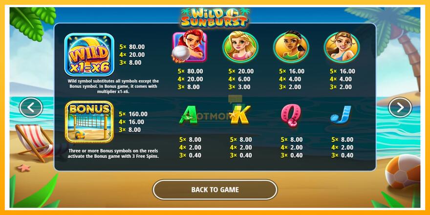 Máquina de jogos Wild Sunburst - chance de ganhar dinheiro, foto 4