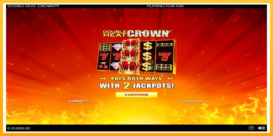 Máquina de jogos Double Heat: Crown - chance de ganhar dinheiro, foto 1