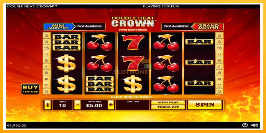 Máquina de jogos Double Heat: Crown - chance de ganhar dinheiro, foto 2