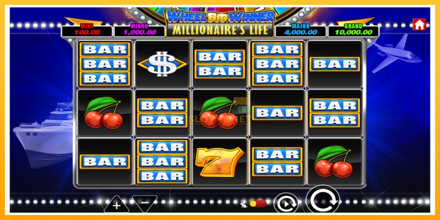 Máquina de jogos Wheel Big Winner Millionaires Life - chance de ganhar dinheiro, foto 1