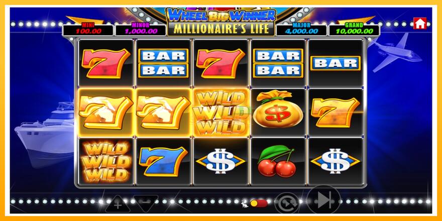 Máquina de jogos Wheel Big Winner Millionaires Life - chance de ganhar dinheiro, foto 4